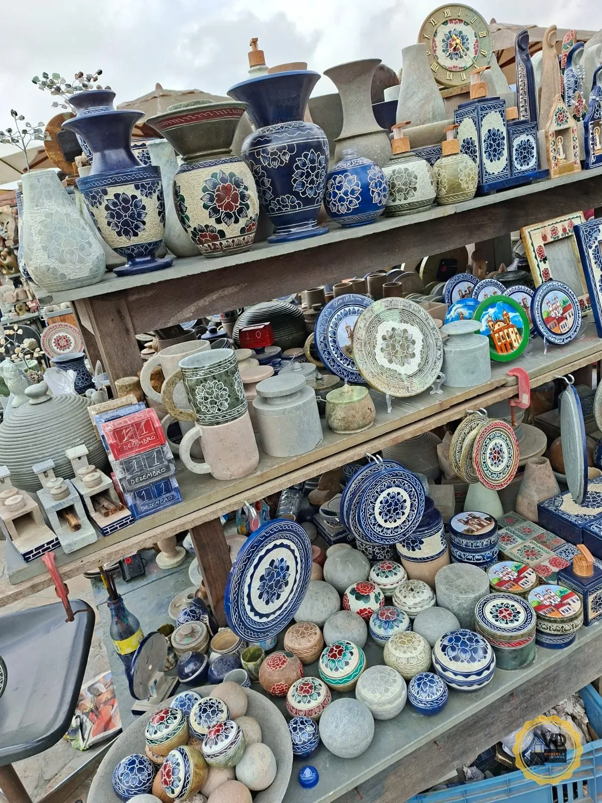 Feirinha de artesanato em pedra-sabão de Ouro Preto